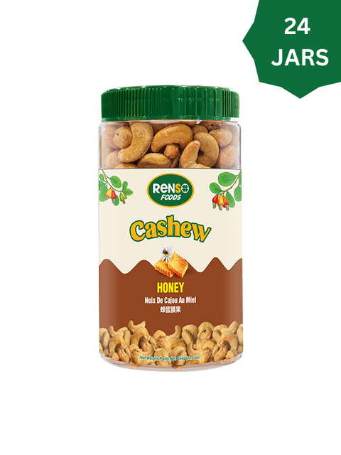 Renso Honey Flavour Cashew 354g (Case of 12)