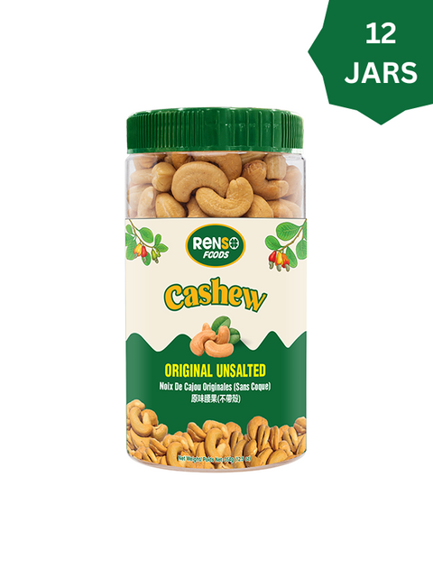 Renso Original Unsalted (Peeled) Cashew 354g (Case of 12)