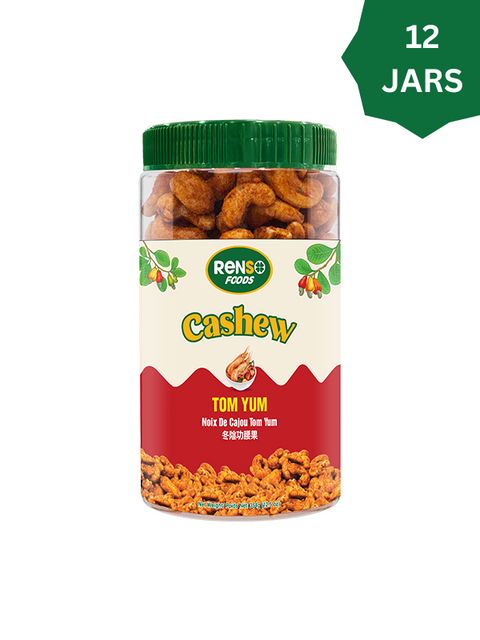 Renso Tom Yum Flavour Cashew 354g (Case of 12)