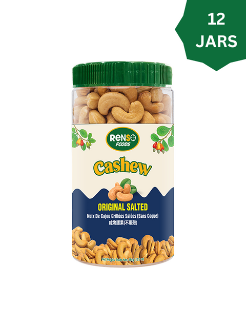 Renso Original Salted (Peeled) Cashew 354g (Case of 12)