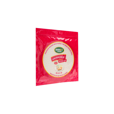 Renso Premium Round Rice Paper For Fried Spring Roll 340g