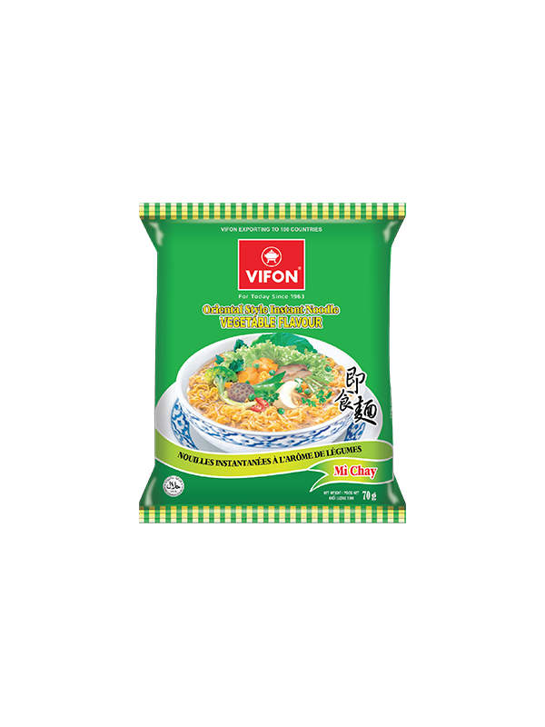 VIFON Oriental Style Instant Noodle Vegetable Flavor 70g – Renso Foods