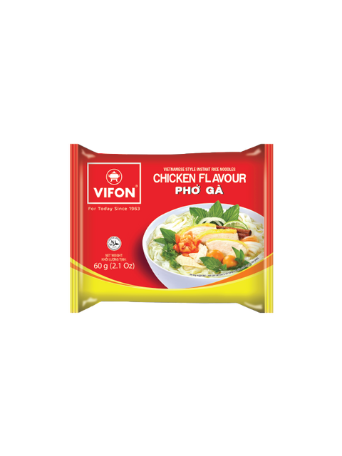 VIFON Vietnamese Style Instant Rice Noodles Chicken Flavor 60g