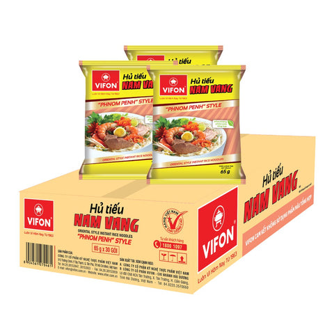 VIFON Oriental Style Instant Rice Noodles "Phnom Penh" Style 60g (Case of 30)