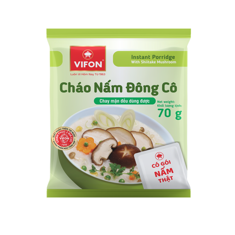 VIFON Instant Porridge With Shiitake Mushroom