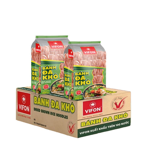 VIFON Dried Brown Rice Noodles (300g, Case of 12)