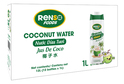 Renso Coconut Water 1000mL (Case of 12)